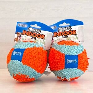 2 New CHUCKIT! Balls Indoor Dog Toys 4.5"